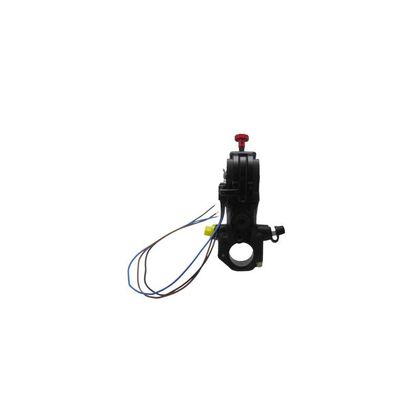 Accossato REMMEN 19 x 18 radiaal met inklapbare LONG hendel Hoofdremcilinder Universeel - Zwart / Rood
