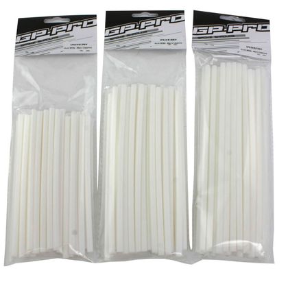 Bike It GP PRO 15 cm, SET VAN 40 Spaakbeschermer Universeel - Wit