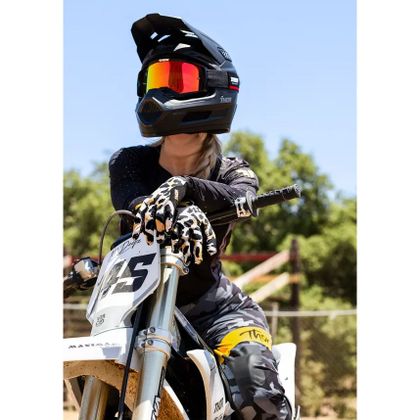 Thor SPORT CHEETAH - WOMEN 2025 Cross gloves - Yellow