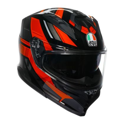 Casque AGV K7 - TAURAX - Noir / Rouge Ref : AG1095 