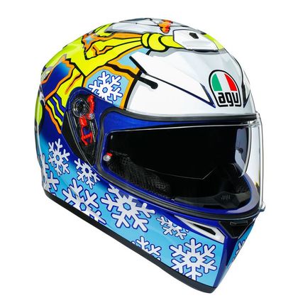 Casque AGV K-3 SV - ROSSI WINTER TEST 46 - MAXVISION Ref : AG0810 