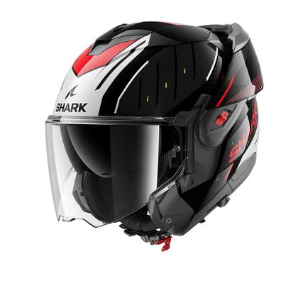 Casque Shark OXO RYDGER - Noir / Rouge Ref : SH1795 