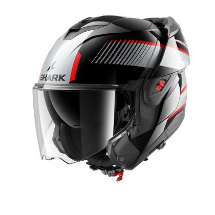 Shark OXO SIKTER Modularer Helm - Schwarz / Grau Ref : SH1794 
