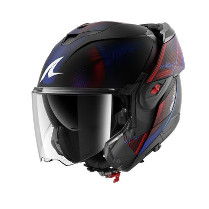 Casque modulable Shark OXO SPEED-TECH - Noir / Bleu Ref : SH1882-C47099 