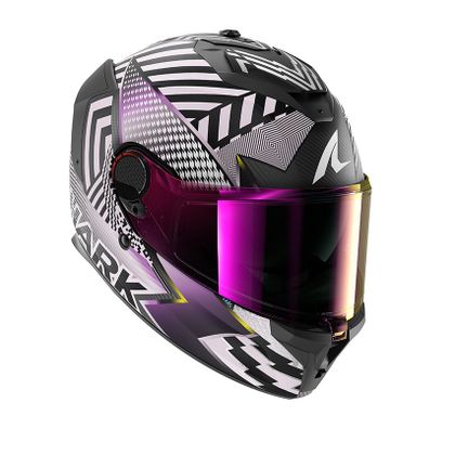 Shark SPARTAN GT PRO - CARBON STHYR Integraalhelm - Carbon / Paars