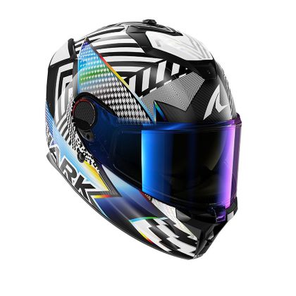 Casque intégral Shark SPARTAN GT PRO - CARBON STHYR - Carbone / Blanc