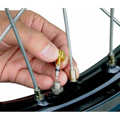 Valve DRC Bouchon avec démonte obus Noir Universel - Noir