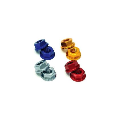 Kit Visserie DRC Écrou à bride M6 4PCS Universel - Bleu