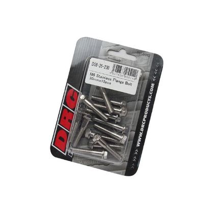 Kit Visserie DRC M6 15 PCS 30 mm Universel - Gris