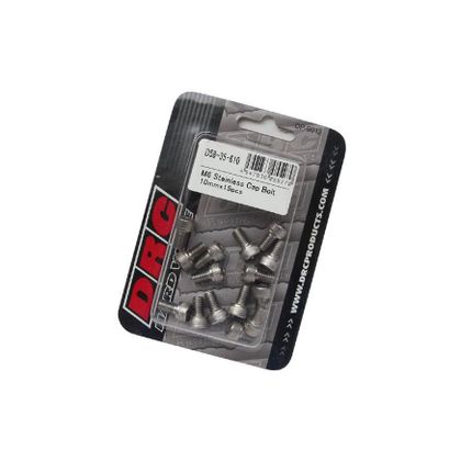 Kit Visserie DRC M6 15 PCS 10MM Universel - Gris