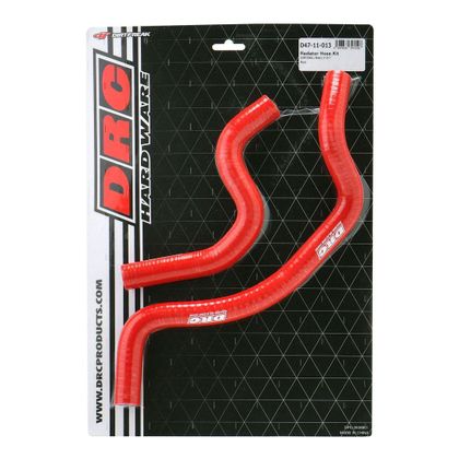Durites de radiateur DRC Kit Rouge - Rouge Ref : DC0557 / D4711013 