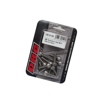 Kit Visserie DRC M6 15 PCS 20MM Universel - Gris