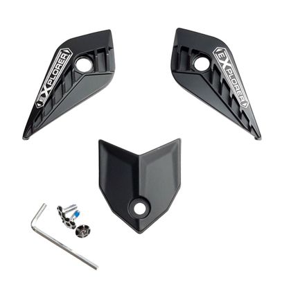 LS2 MX701 Bevestigingen voor helmvizier - Zwart
