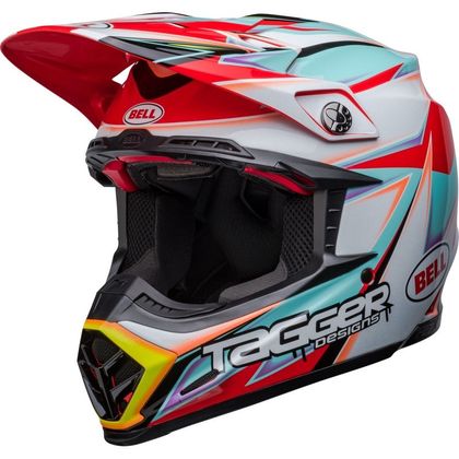 Casco de motocross Bell MOTO-9S FLEX TAGGER EDGE 2023 Ref : EL0619 