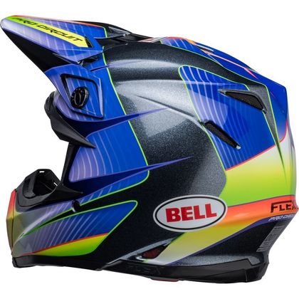 Casco de motocross Bell MOTO-9S FLEX PRO CIRCUIT 23 2023 - Gris
