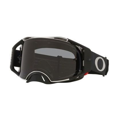 Gafas de motocross Oakley AIRBRAKE MX TUFF BLOCKS PANTALLA DARK GREY 2023 - Negro Ref : OK1585 / 8007499001 