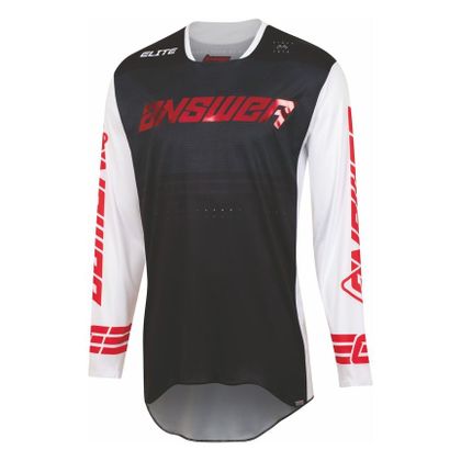 Camiseta de motocross Answer ELITE FINALE 2023 - Negro / Rojo Ref : ANR0001 