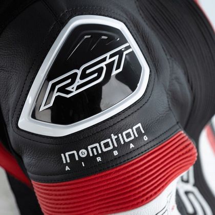 RST PRO SERIES EVO 1 PIECE Airbag pak - Zwart / Rood