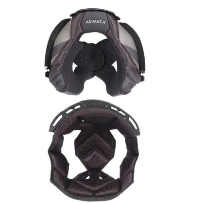 LS2 FF901 Cheek Mousse and Headgear - Black