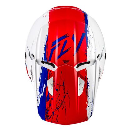 Fly KINETIC - DRIP - CHILD Cross helmet - Black / White