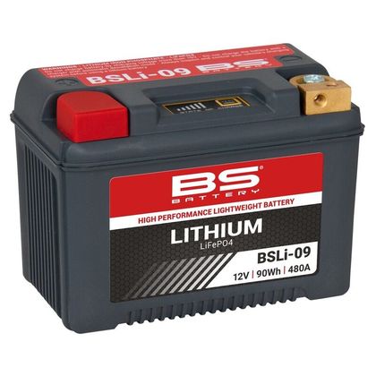 Batería BS Battery de iones de litio BSLi-09 (YTX20-BS/YTX20CH-BS/B50-N18A-A/YTX-BS/YTX14-BS)