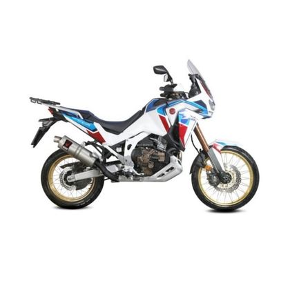 Mivv DAKAR INOX Silencer - Grey Ref : MV9895 / 1122085001 