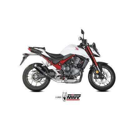 Mivv GP PRO STAINLESS STEEL BLACK Silencer - Black