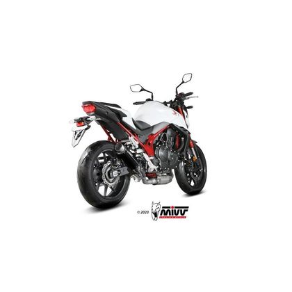 Mivv GP PRO STAINLESS STEEL BLACK Silencer - Black