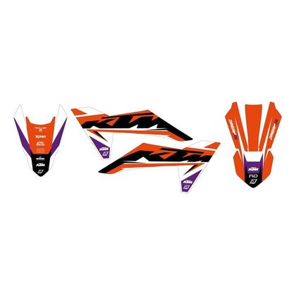 Blackbird Dream Graphic 5 Graphic Kit Decoration kit Ref : BC00719A / 1130275 KTM 65 65 SX - 2024 - 2025