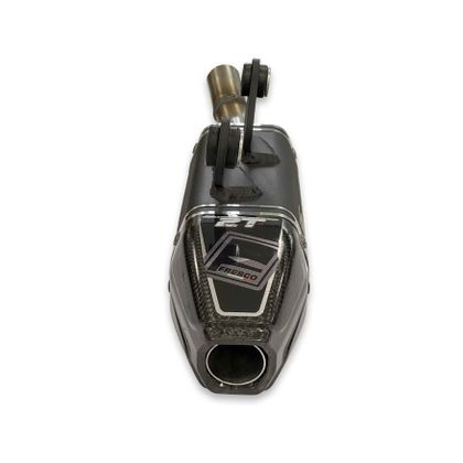 Silencer Fresco Carby aluminium noir casquette carbone
