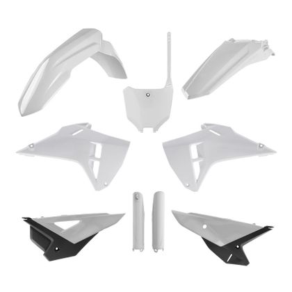 Kit plastiques Polisport FULL - Restyling 25 - Blanc / Noir