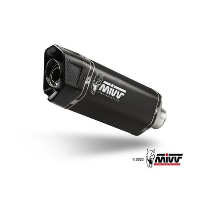 Mivv SR-1 black stainless steel Complete Line - Black