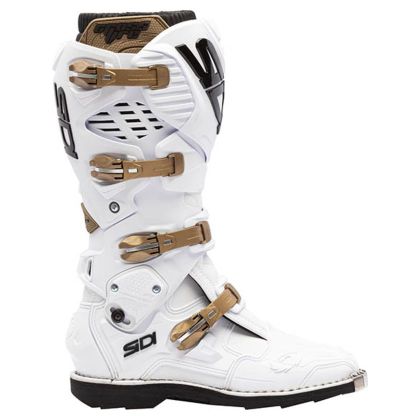 Bottes cross Sidi CROSSFIRE 3 2026 - Blanc / Marron Ref : SID0311 