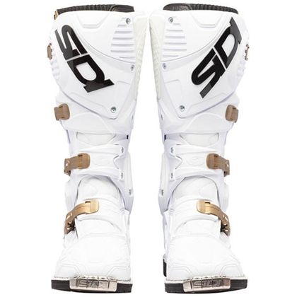 Bottes cross Sidi CROSSFIRE 3 2026 - Blanc / Marron