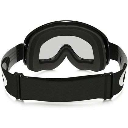 Gafas de motocross Oakley O Frame MX Sand Jet Black pantalla transparente 2023 - Negro