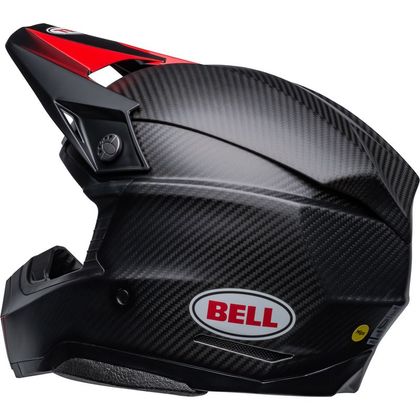 Casco de motocross Bell MOTO-10 SATIN GLOSS 2024 - Negro / Rojo