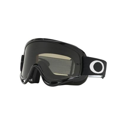 Maschera da cross Oakley O Frame MX Sand Jet Black LENTE Grigio scuro + trasparente 2023 - Nero Ref : OK1632 / 8007823001 