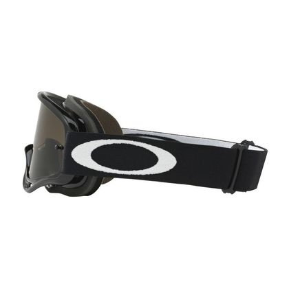 Maschera da cross Oakley O Frame MX Sand Jet Black LENTE Grigio scuro + trasparente 2023 - Nero