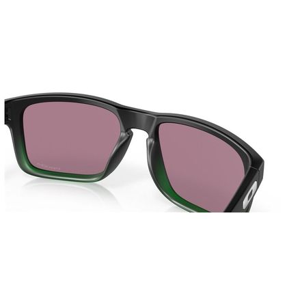 Lunettes de soleil Oakley Holbrook - Prizm - Noir / Vert