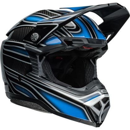 Casque cross Bell MOTO-10 WEBB MARMONT 2024 - Bleu