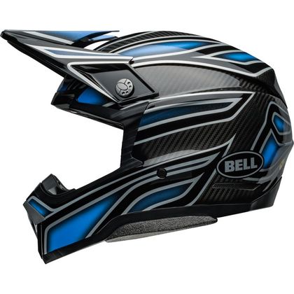 Casque cross Bell MOTO-10 WEBB MARMONT 2024 - Bleu