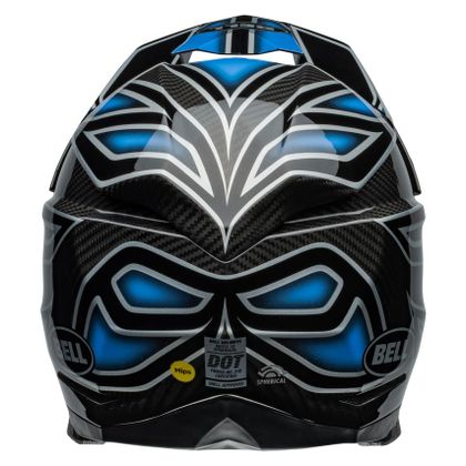 Casque cross Bell MOTO-10 WEBB MARMONT 2024 - Bleu