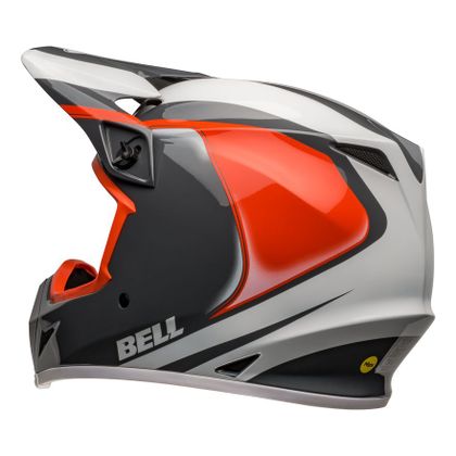 Casco de motocross Bell MX-9 MIPS DART 2023 - Naranja