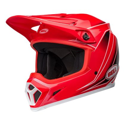 Casco de motocross Bell MX-9 MIPS ZONE 2023 - Rojo Ref : EL0657 