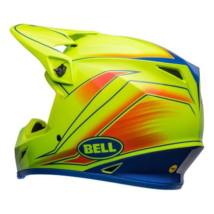 Casco de motocross Bell MX-9 MIPS ZONE 2023 - Amarillo