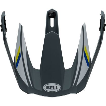 Visière TT Bell MX 9 ADV 22 ALPINE - Gris / Bleu