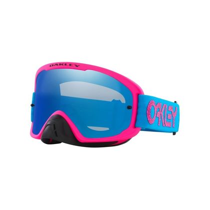 Gafas de motocross Oakley O FRAME 2.0 BLUE CRACKLE BLACK ICE IRIDIUM 2024 - Azul Ref : OK1670 / 8008072001 