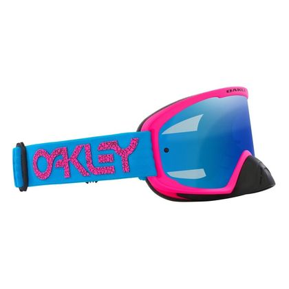 Gafas de motocross Oakley O FRAME 2.0 BLUE CRACKLE BLACK ICE IRIDIUM 2024 - Azul