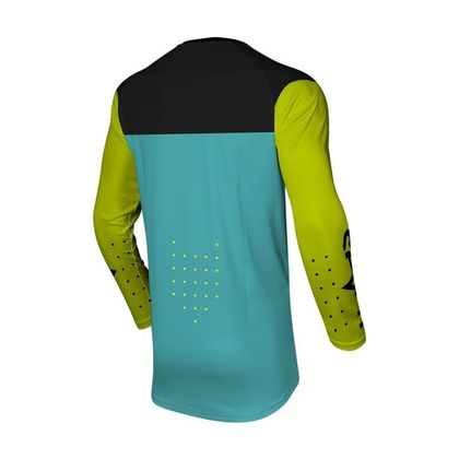 Camiseta de motocross Seven VOX APERTURE 2024 - Amarillo / Azul