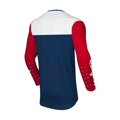 Camiseta de motocross Seven VOX APERTURE 2024 - Rojo / Azul